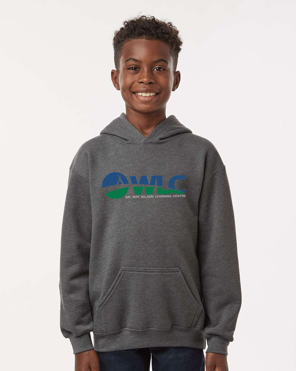 Dr. Roy Wilson - Youth Fleece Hoodie - WLC Logo