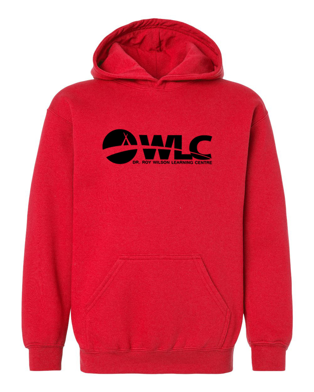 Dr. Roy Wilson - Youth Fleece Hoodie - Black WLC Logo