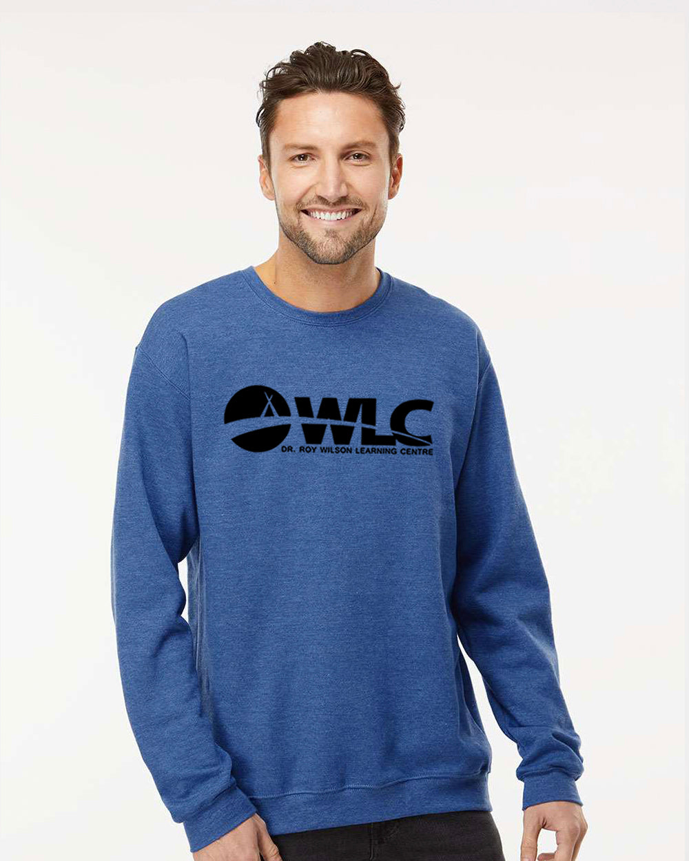 Dr. Roy Wilson - Unisex Crewneck - Black Logo