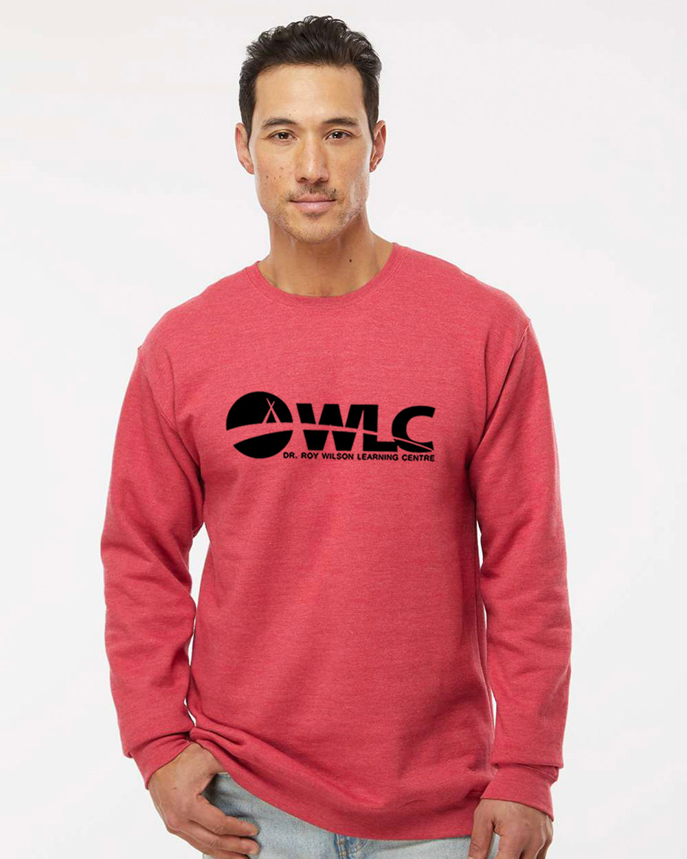 Dr. Roy Wilson - Unisex Crewneck - Black Logo