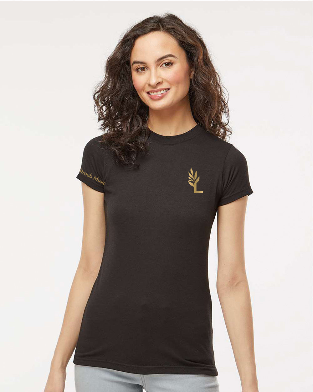 LS - Woman's T Shirt Logo Option