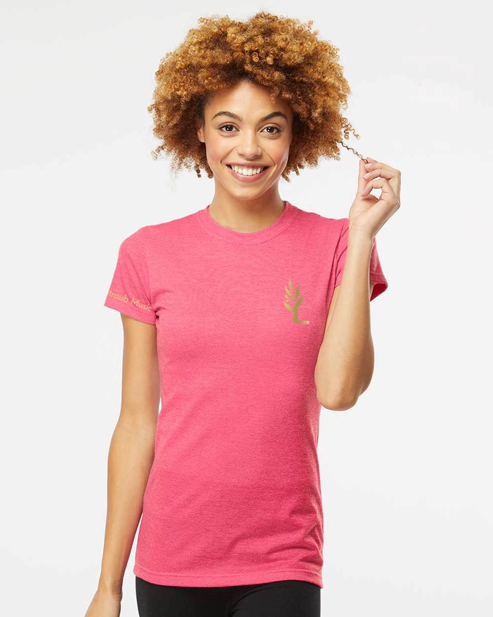 LS - Woman's T Shirt Logo Option