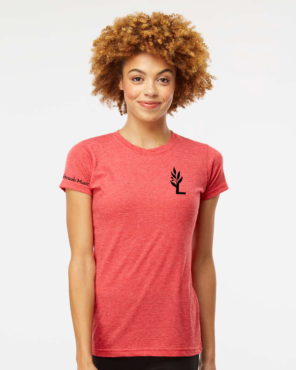 LS - Woman's T Shirt Logo Option