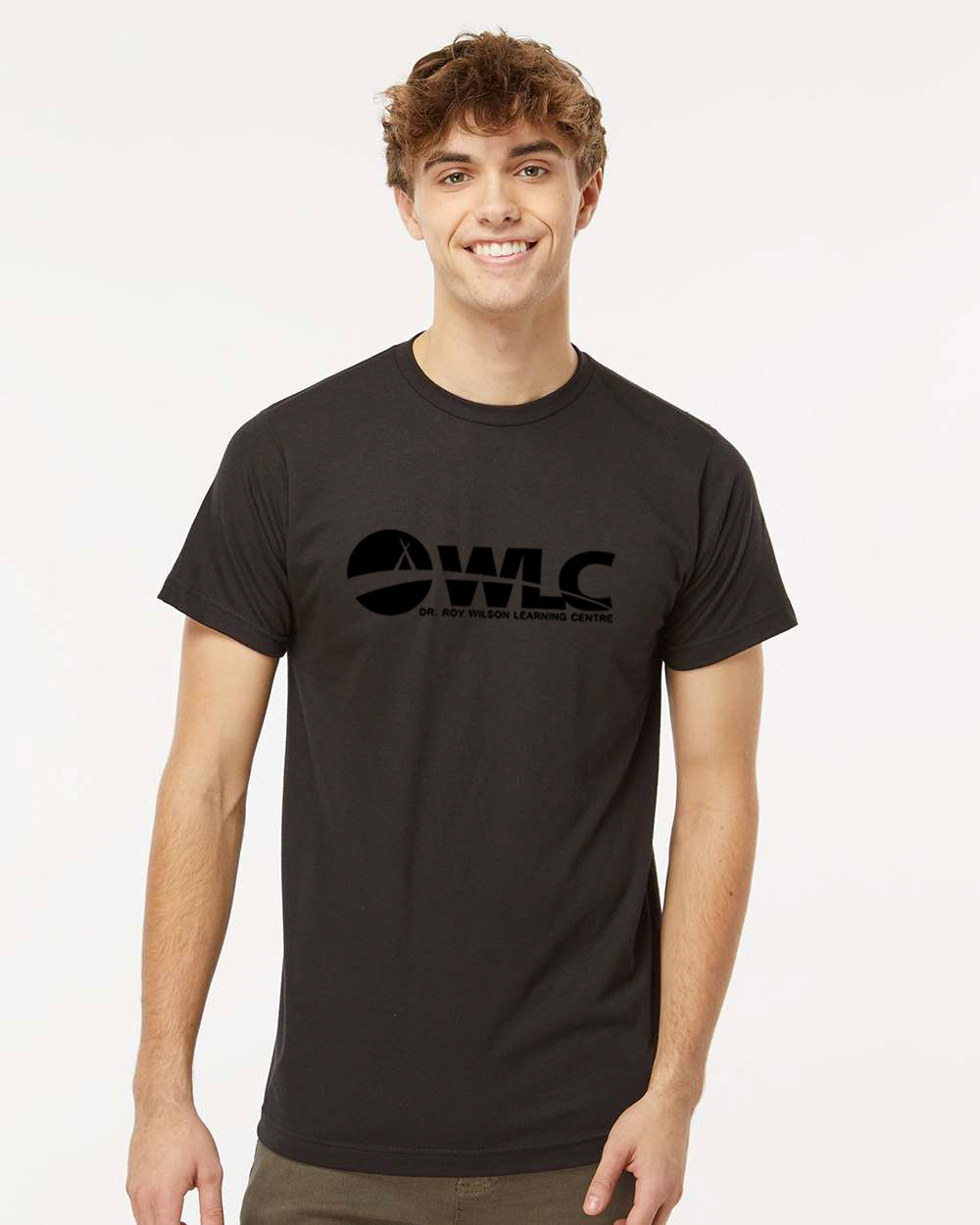 Dr. Roy Wilson - Men's T-Shirt - Black Logo