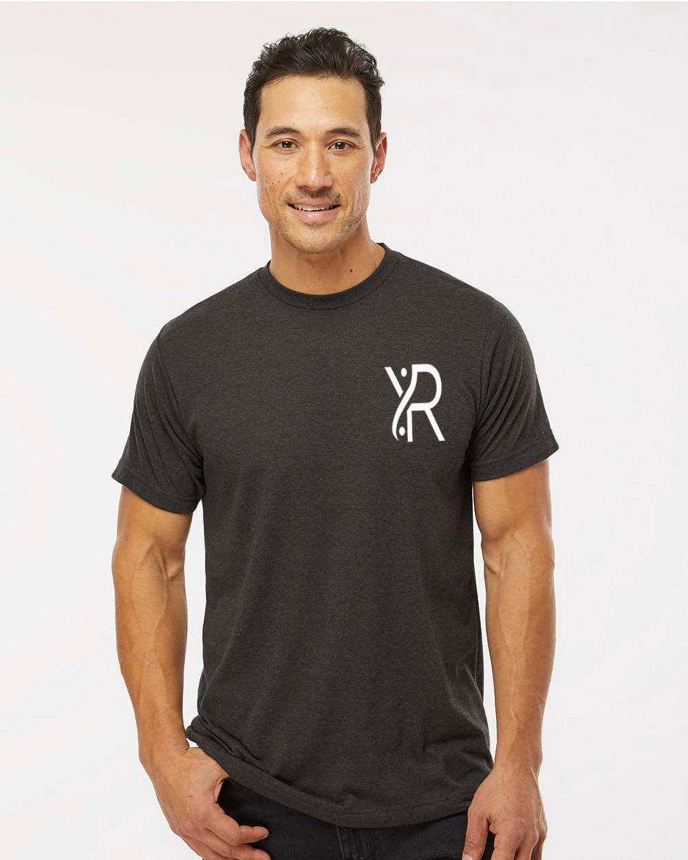 YR - Men's T-Shirt (White Small Chest Logo)