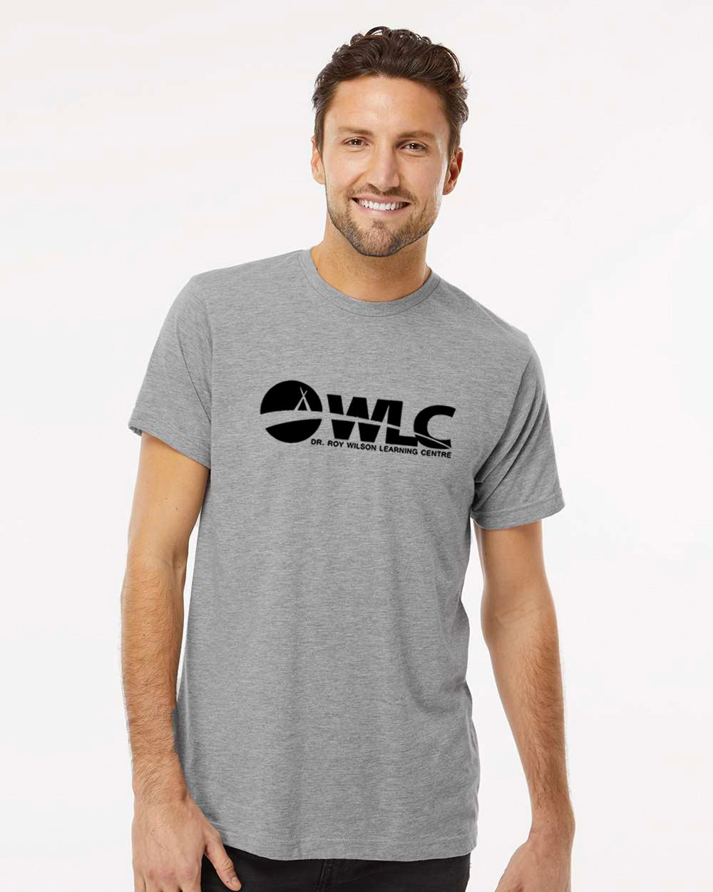 Dr. Roy Wilson - Men's T-Shirt - Black Logo