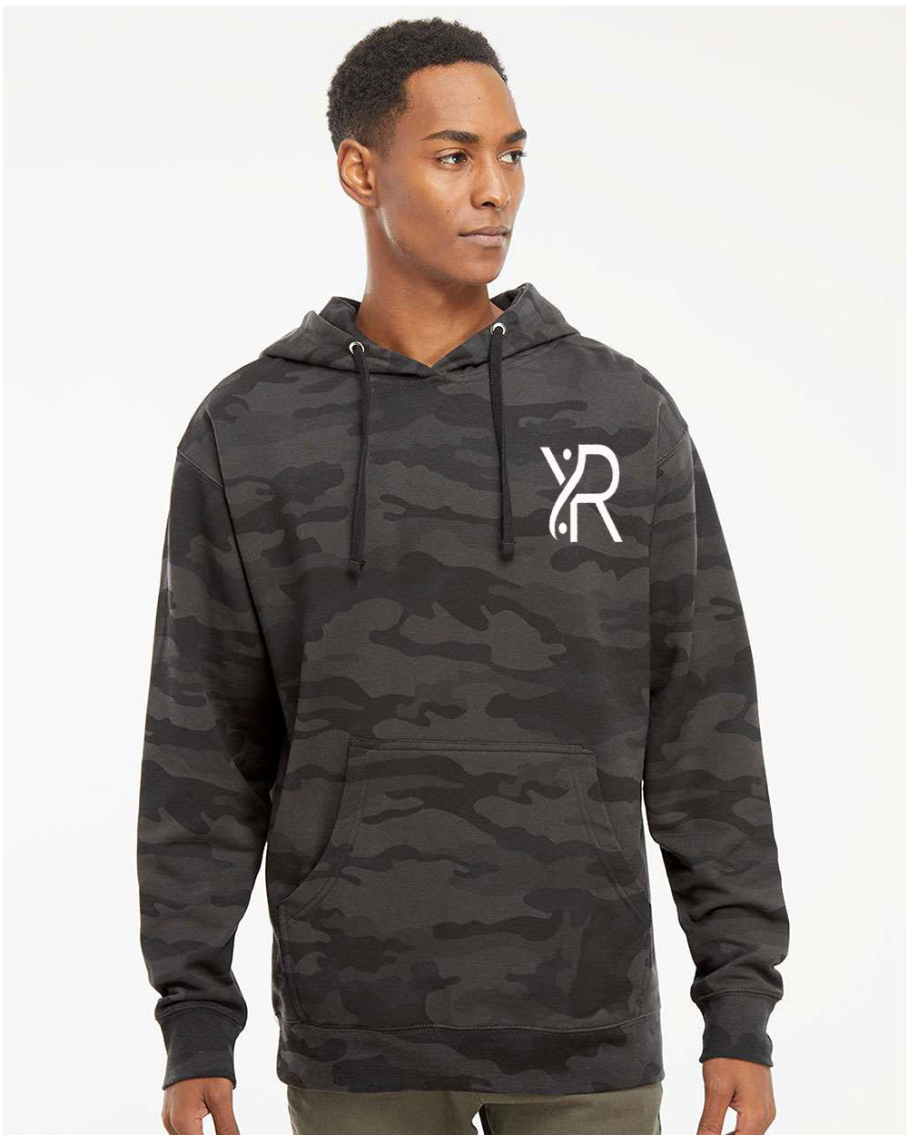 YR - Unisex Hoodie (White Small Chest Logo)