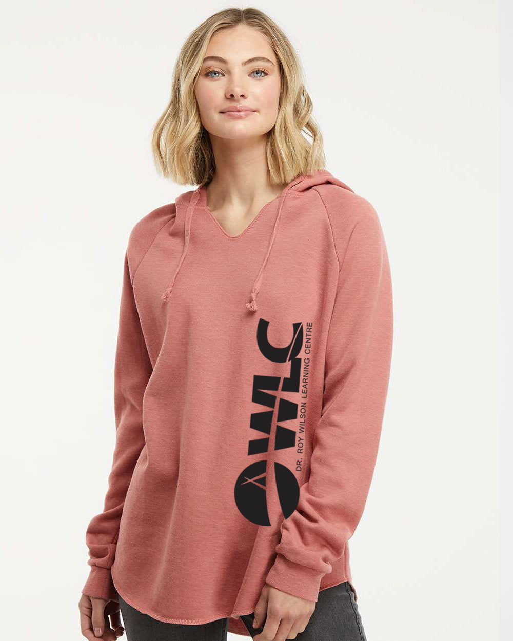 Dr. Roy Wilson - Woman's Pullover Hoodie Logo - Black Logo