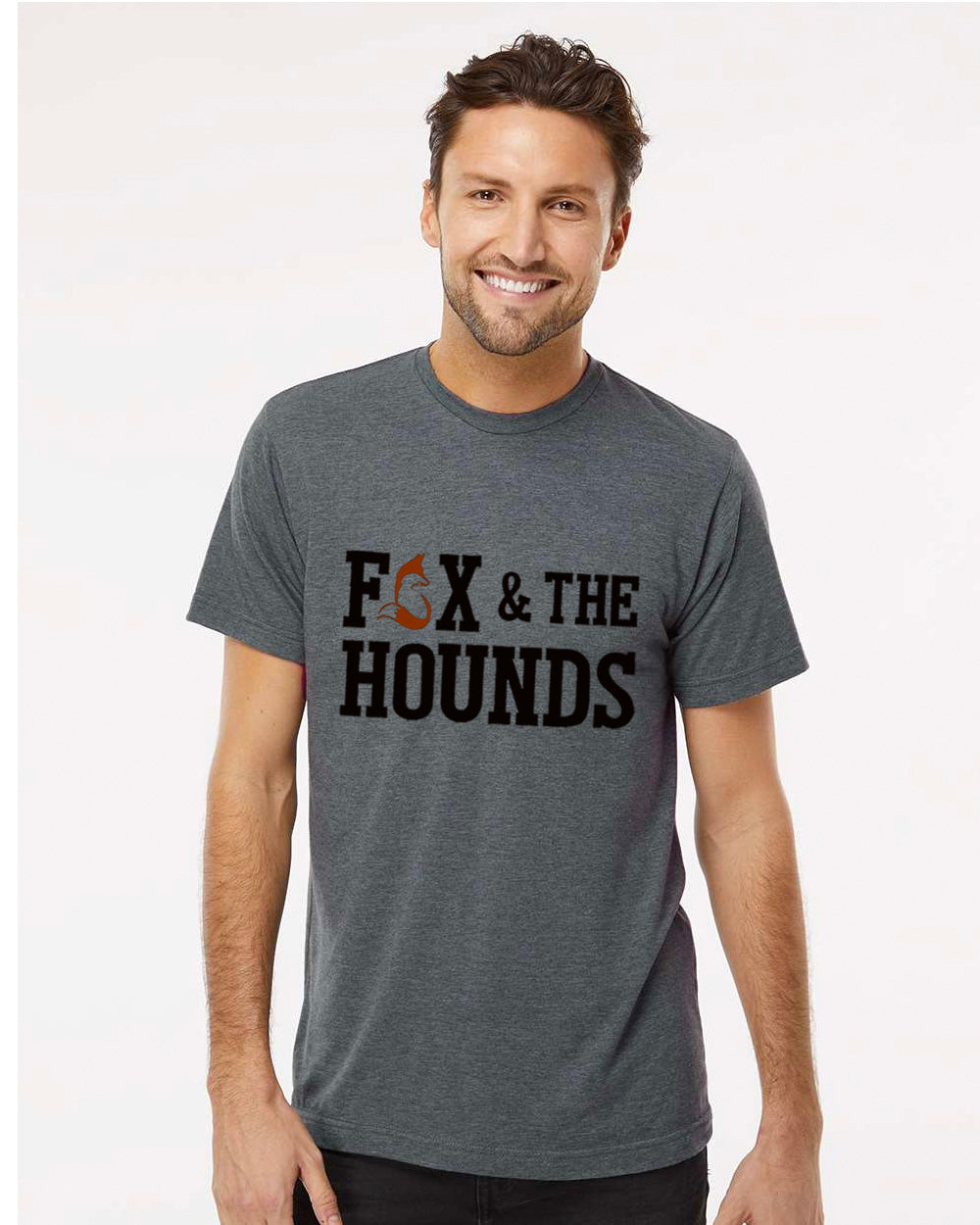 F&H - Men's T-Shirt (Black Logo)