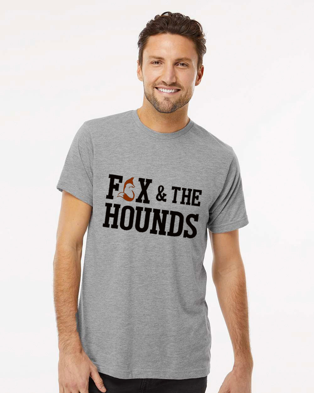 F&H - Men's T-Shirt (Black Logo)