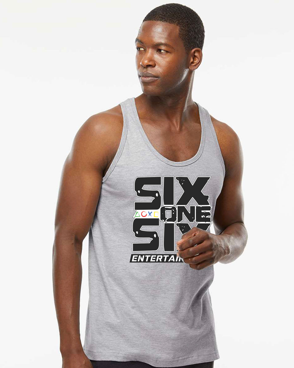 616E - Men's Racerback Tank