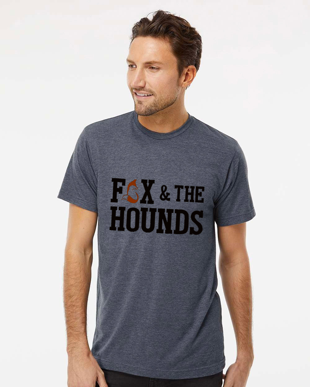 F&H - Men's T-Shirt (Black Logo)