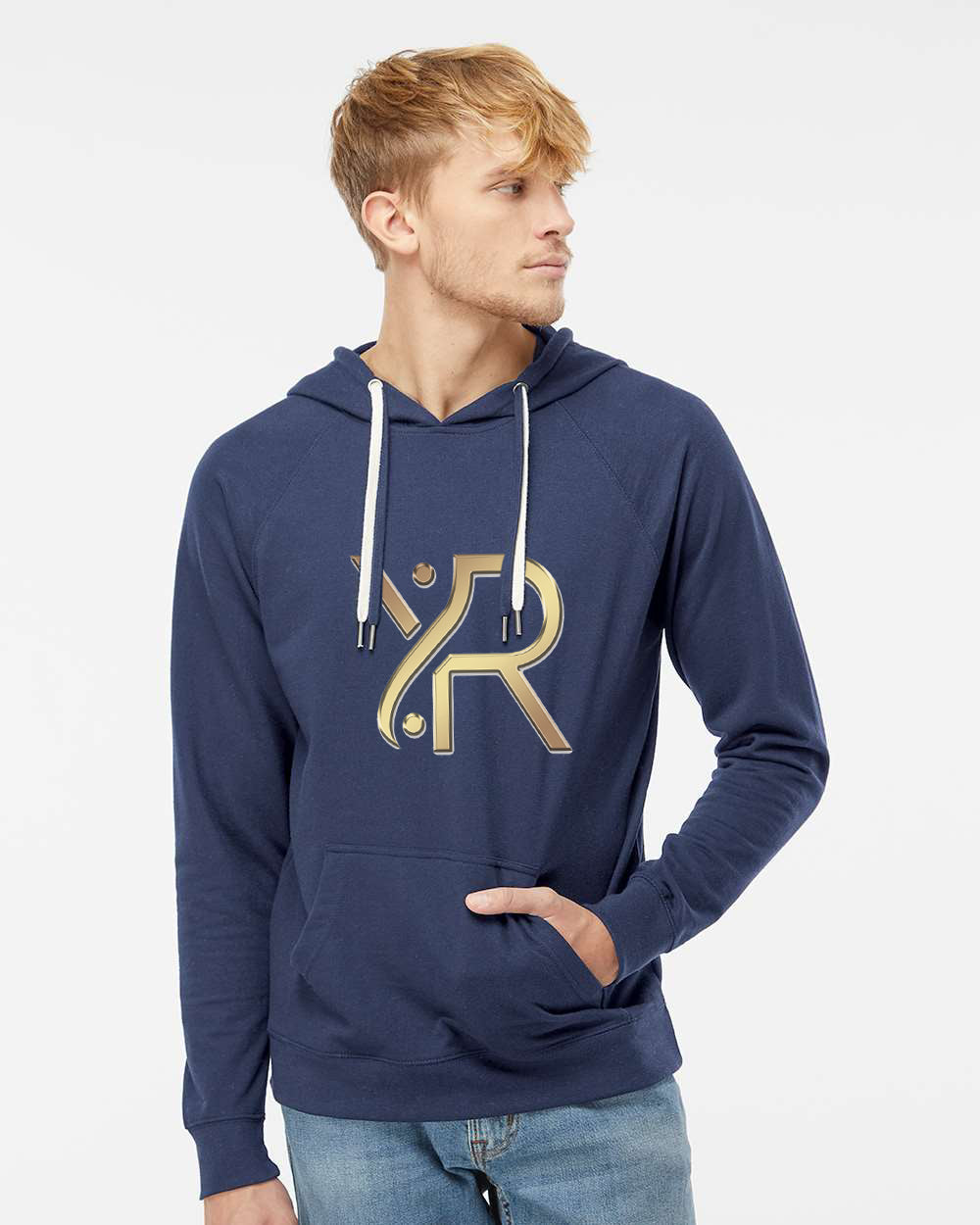 YogaRevolution - Unisex Lightweight Hoodie (Full Chest Logo)