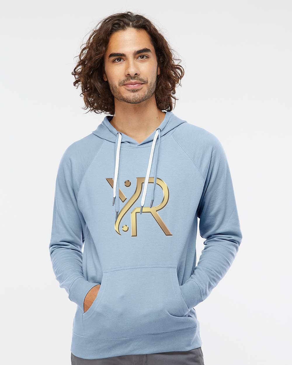 YogaRevolution - Unisex Lightweight Hoodie (Full Chest Logo)