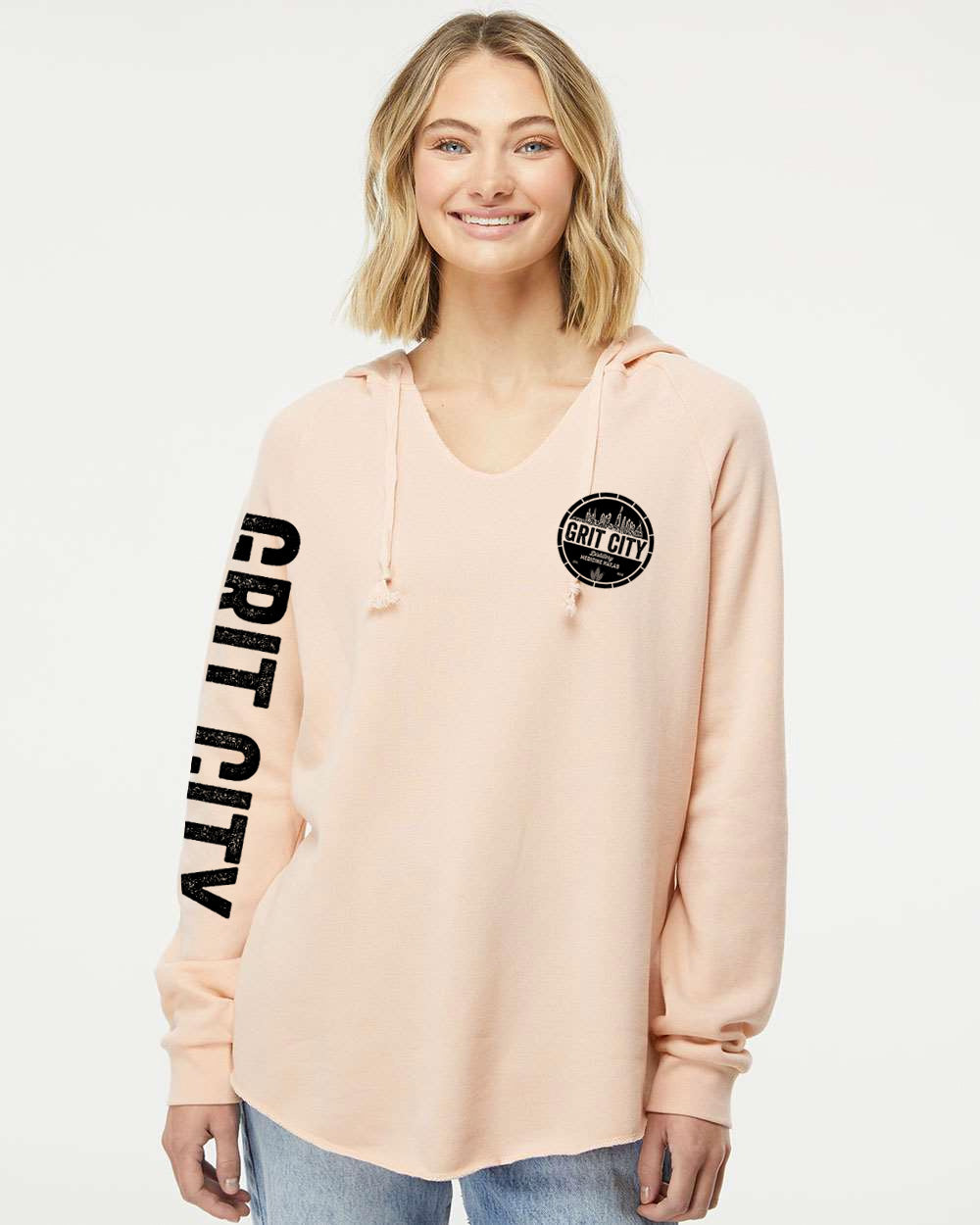 Grit City Woman's Pullover Hoodie