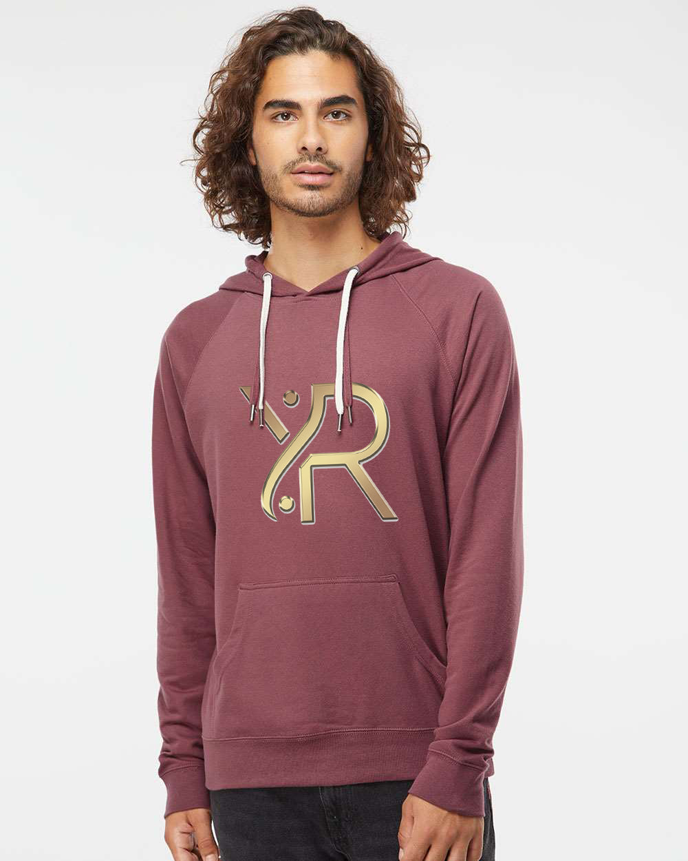 YogaRevolution - Unisex Lightweight Hoodie (Full Chest Logo)