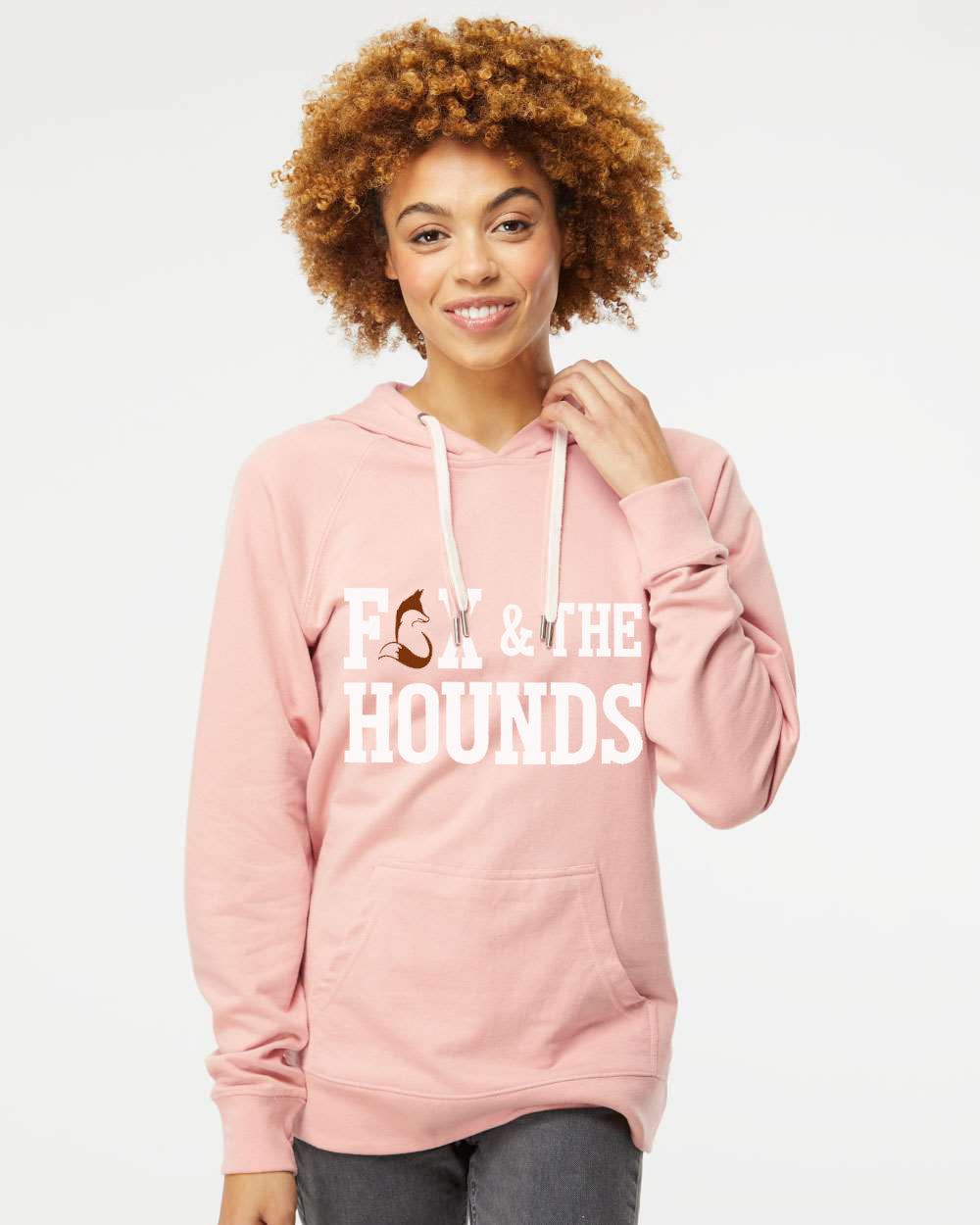 F&H - Lightweight Unisex Hoodie (White Logo)