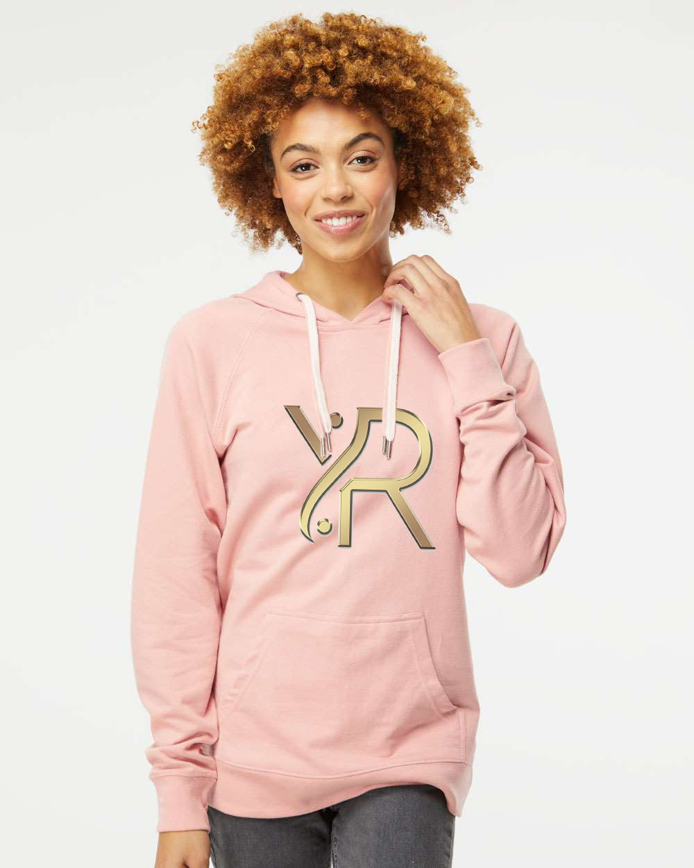 YogaRevolution - Unisex Lightweight Hoodie (Full Chest Logo)