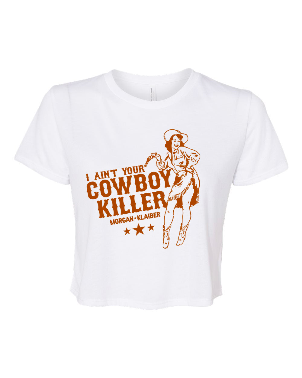 Morgan Klaiber - Women’s Flowy Crop Tee