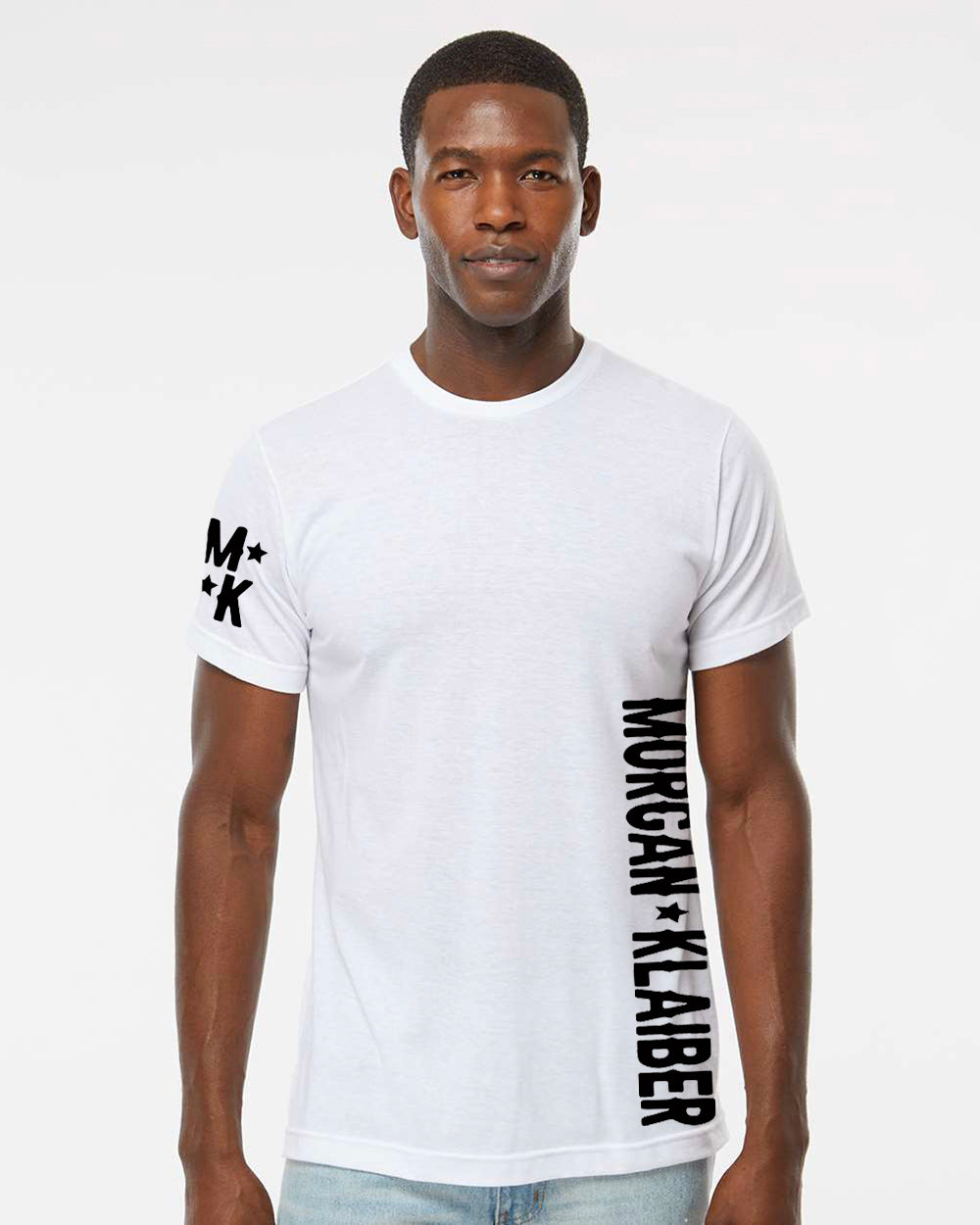 Morgan Klaiber - Men's T-Shirt (Black Rib Logo)