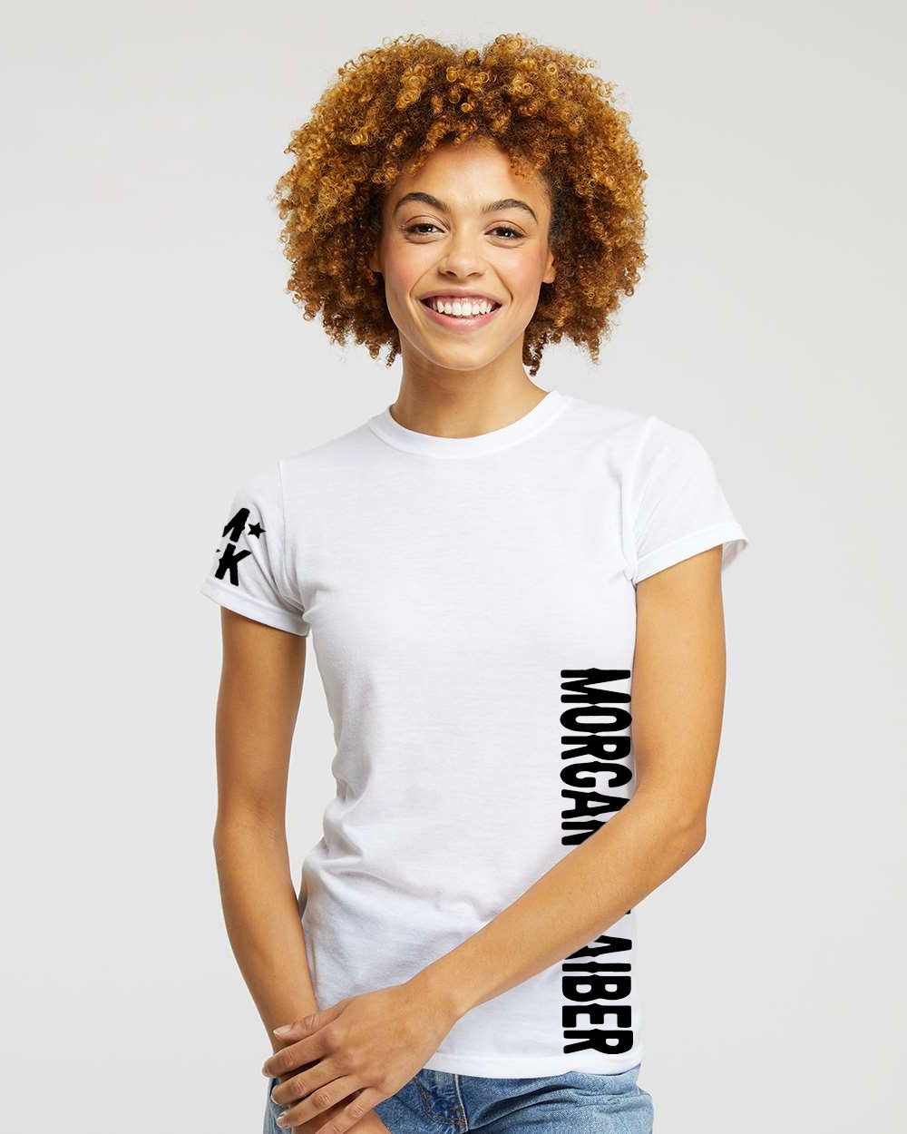 Morgan Klaiber - Women's T - Shirt (Black Rib Logo)