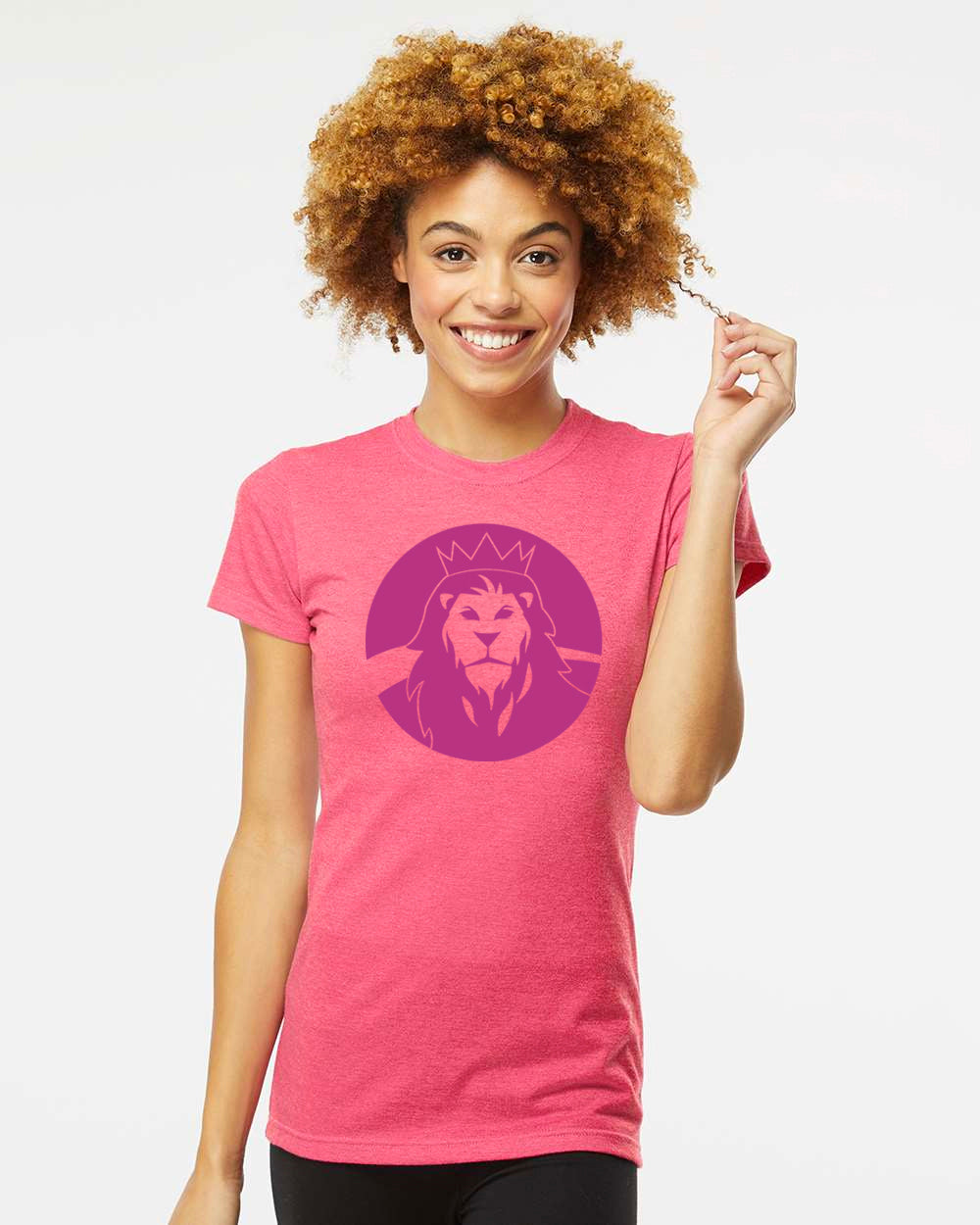 Dr. Roy Wilson - PINK SHIRT DAY - Pink Lion- Women's T-Shirt