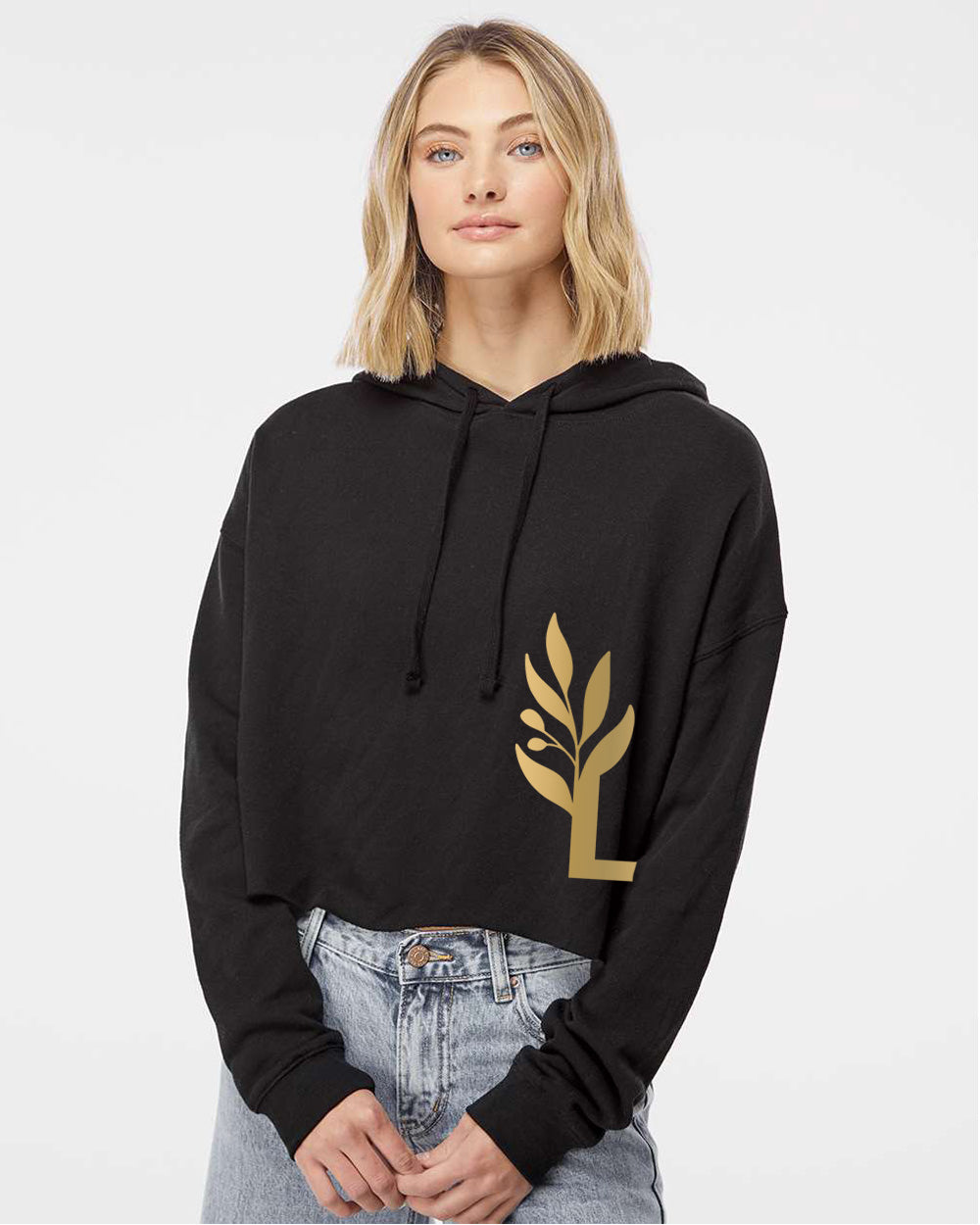 LS - Woman's Crop Hoodie