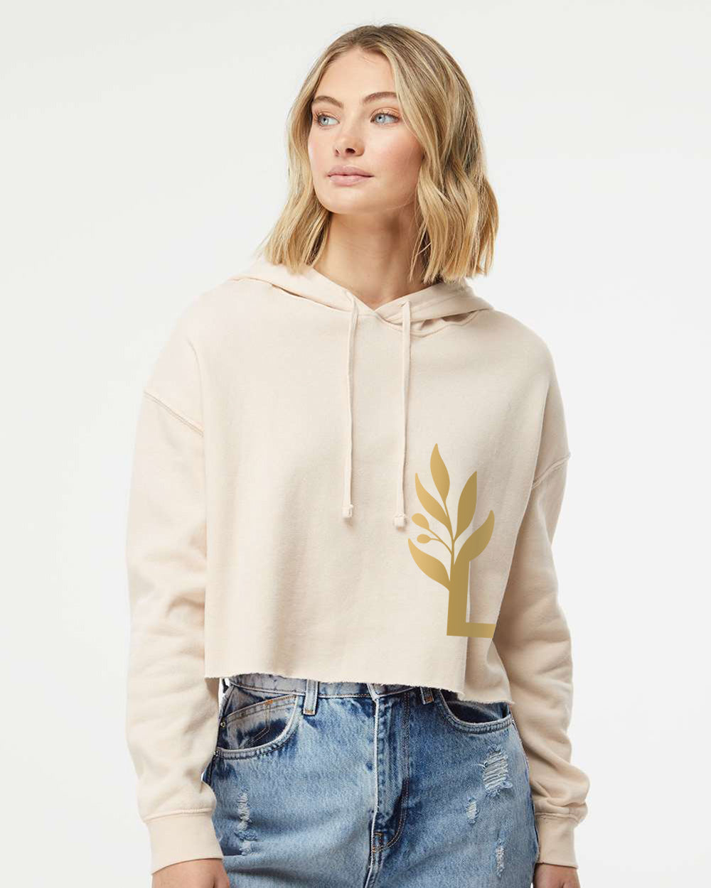 LS - Woman's Crop Hoodie