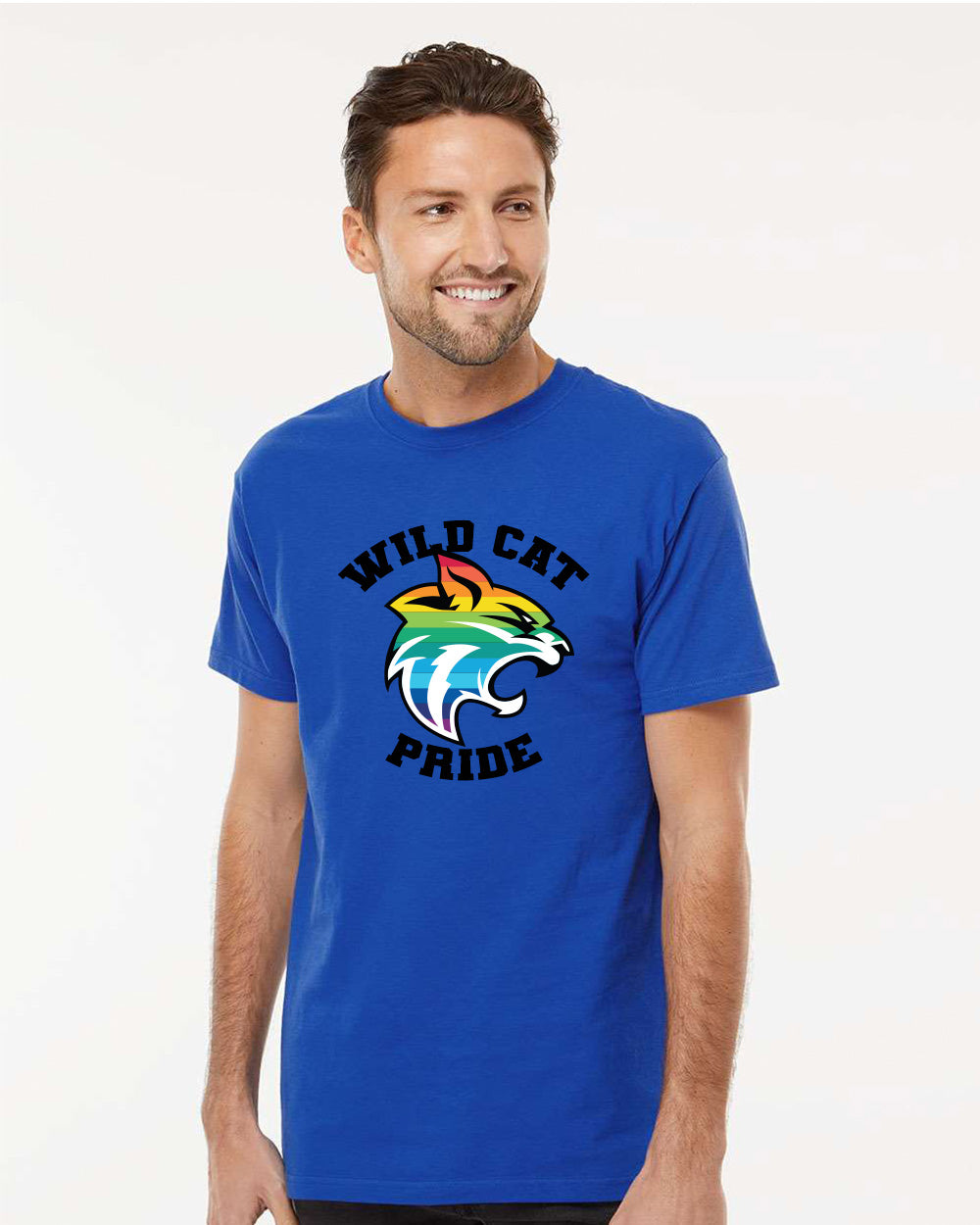 Southview School - Men's T-Shirt - Rainbow Logo