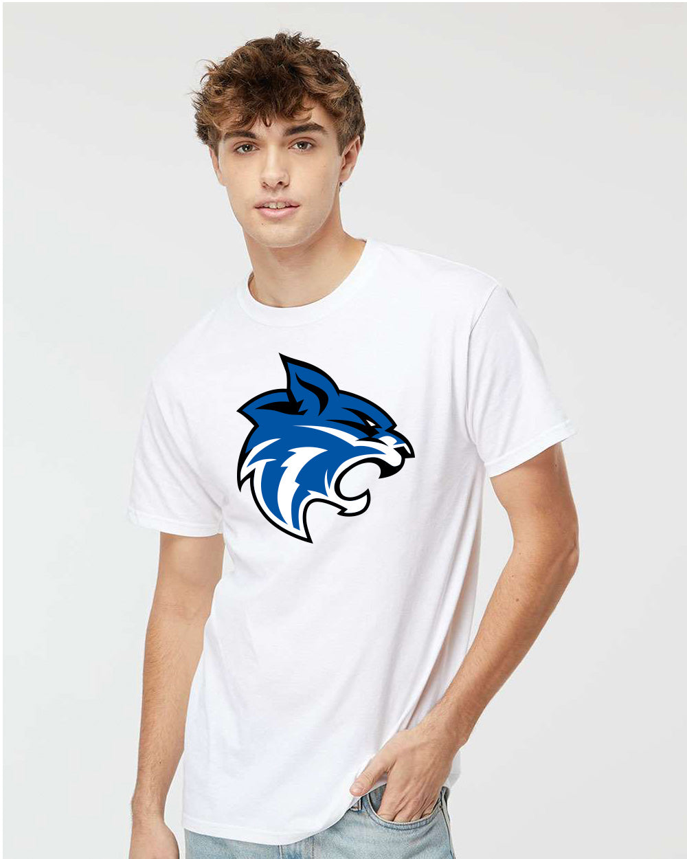 Southview School - Men's T-Shirt - Wildcat Logo