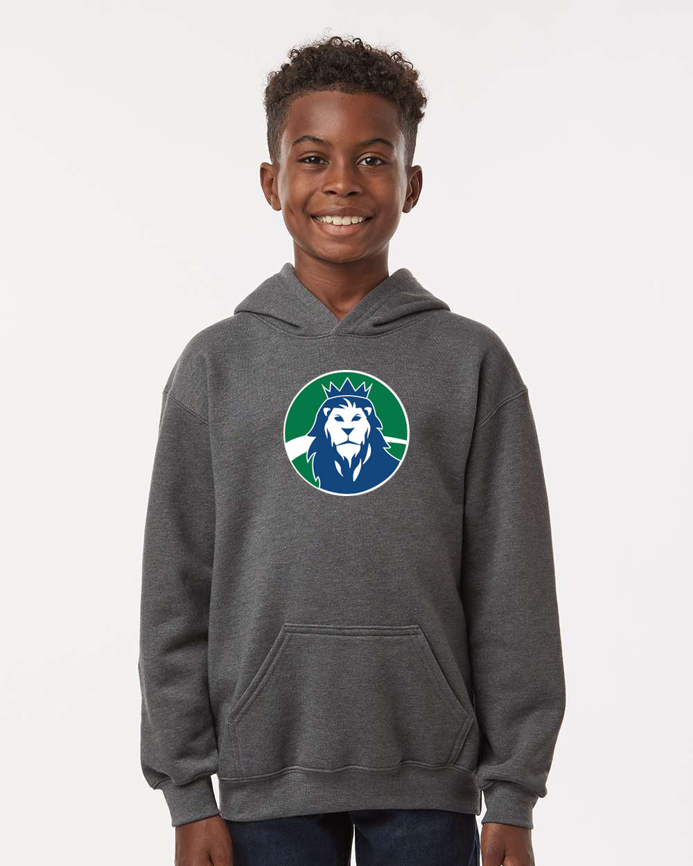 Dr. Roy Wilson - Youth Fleece Hoodie - Lion Logo