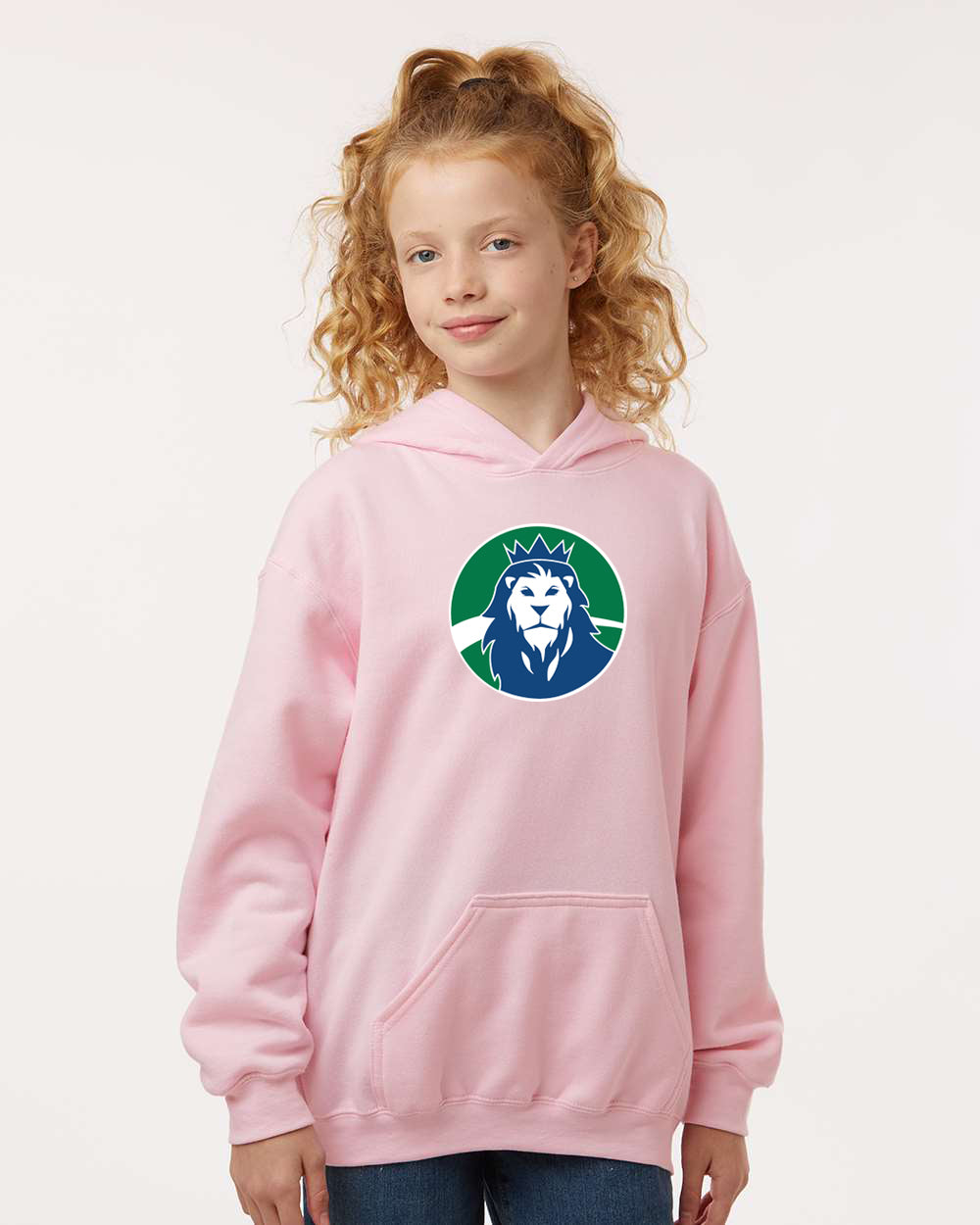 Dr. Roy Wilson - Youth Fleece Hoodie - Lion Logo