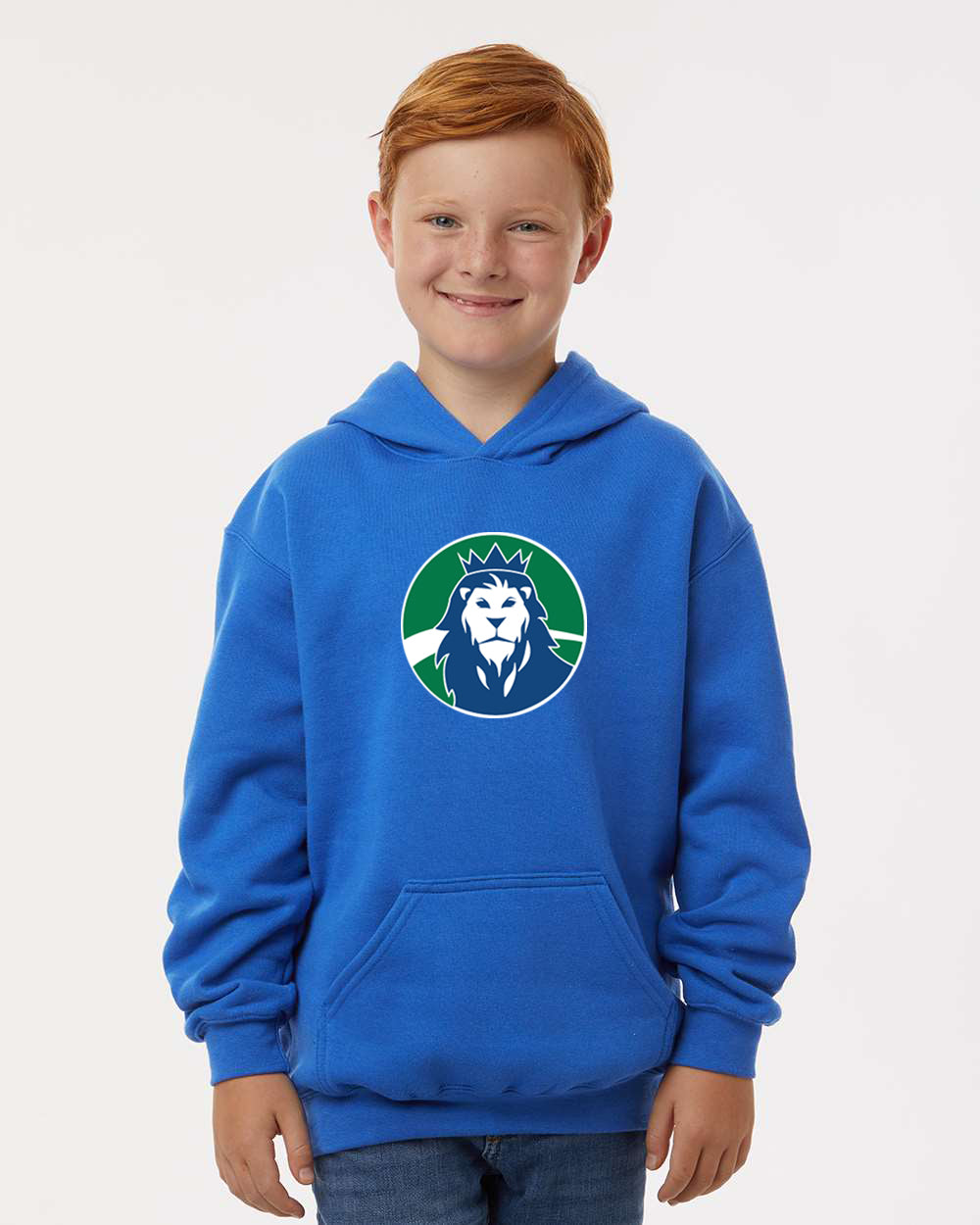 Dr. Roy Wilson - Youth Fleece Hoodie - Lion Logo