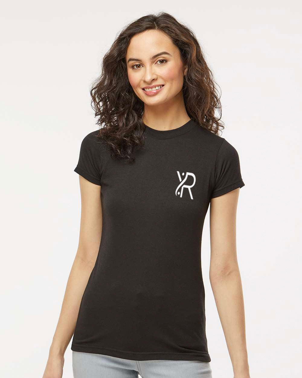 YR - Women's T-Shirt (White Small Chest Logo)