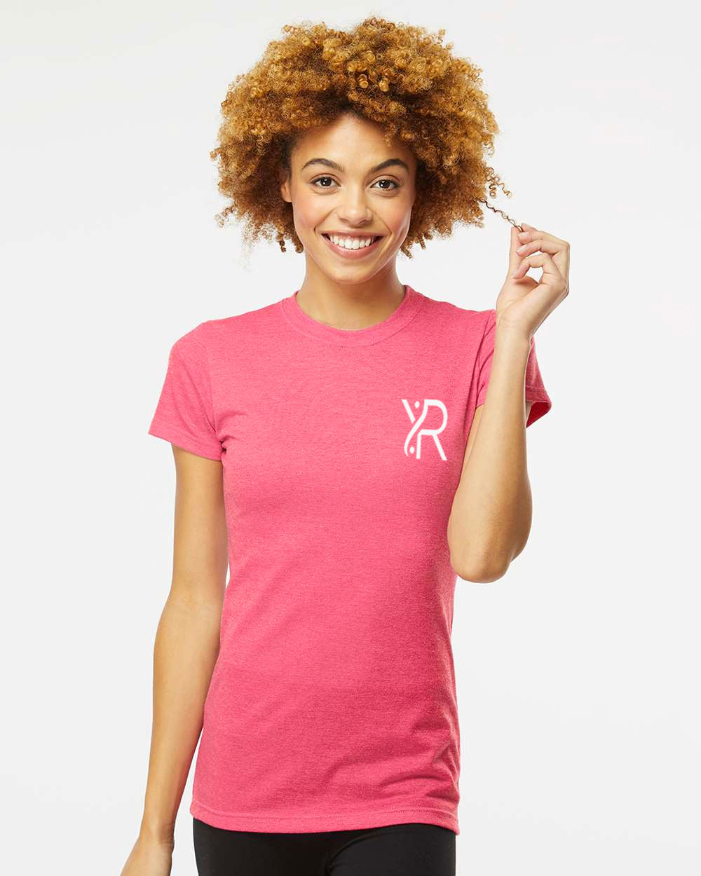 YR - Women's T-Shirt (White Small Chest Logo)