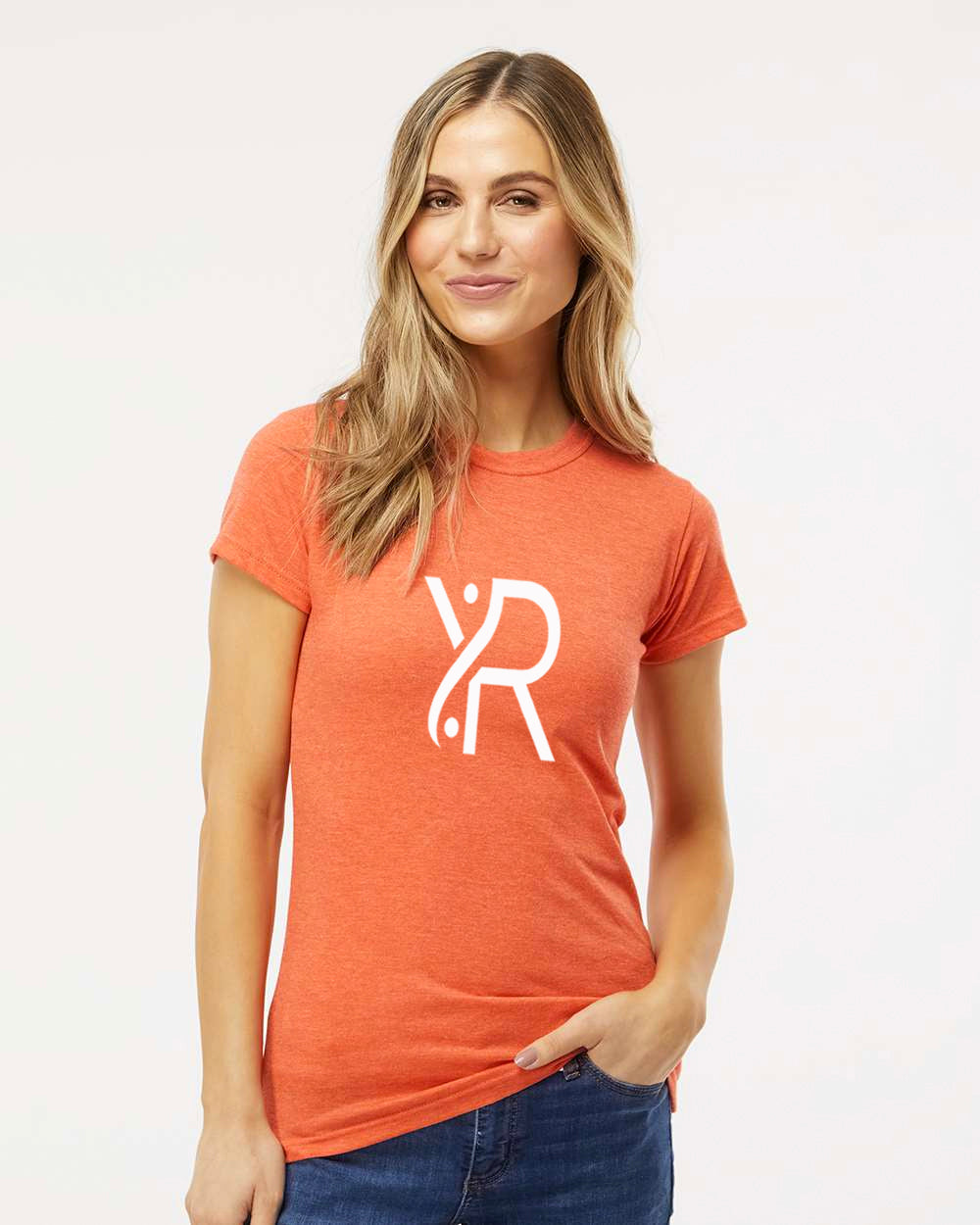 YR - Women's T-Shirt (White Full Chest Logo)