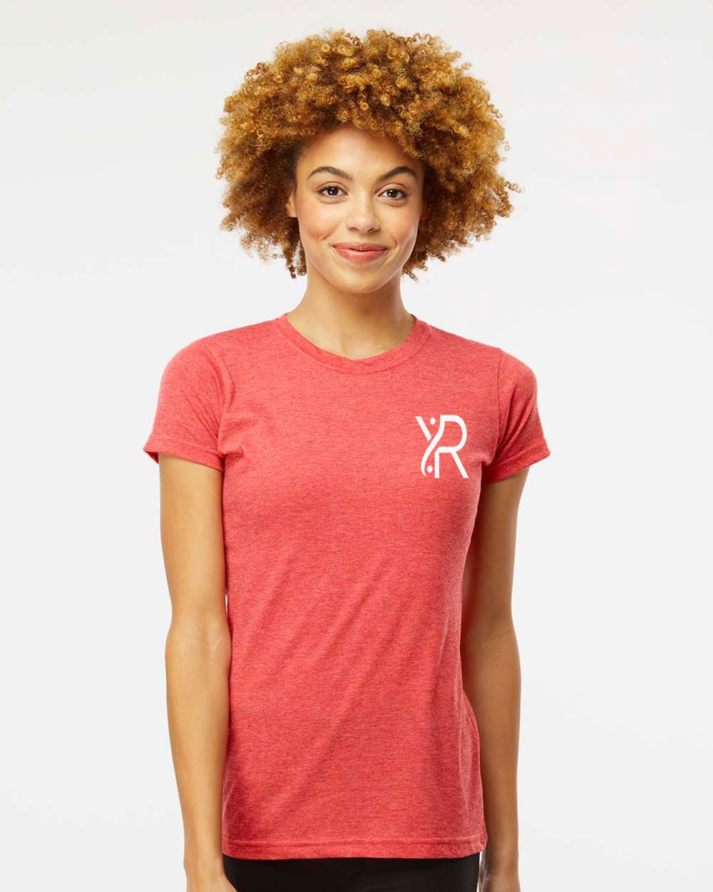 YR - Women's T-Shirt (White Small Chest Logo)