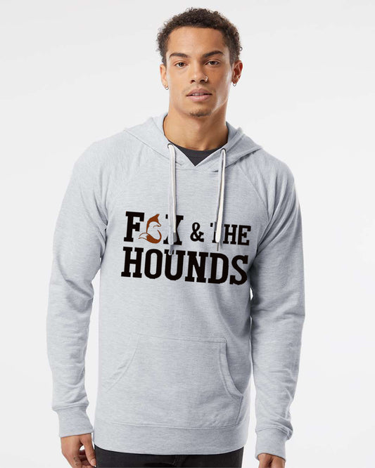 F&H Unisex Lightweight Hoodie (Black Logo)