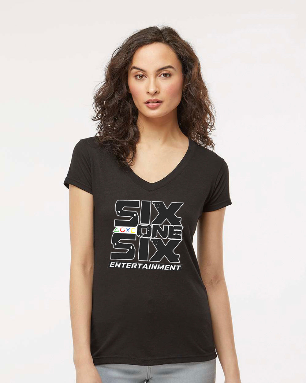 616E - Women's V-Neck