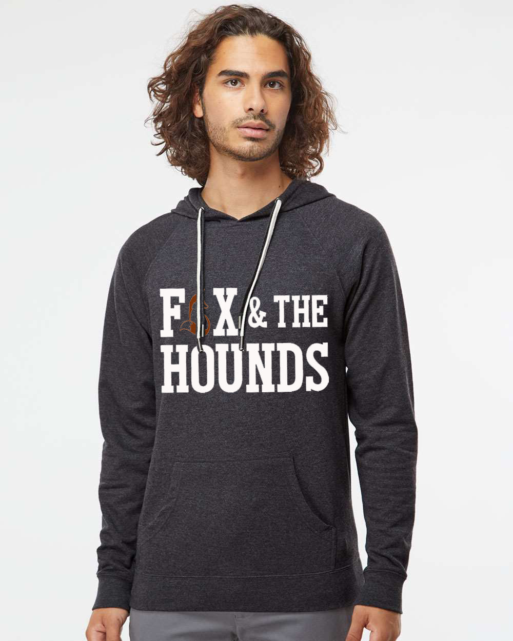 F&H - Lightweight Unisex Hoodie (White Logo)