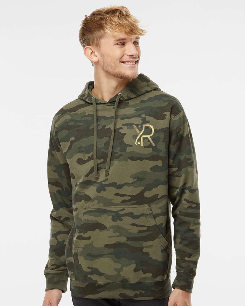 YogaRevolution- Unisex Hoodie (Small Chest Logo)