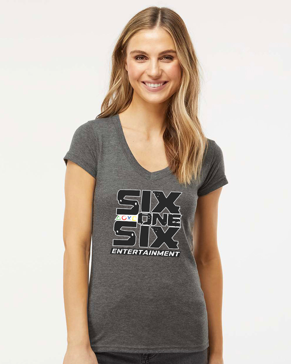 616E - Women's V-Neck