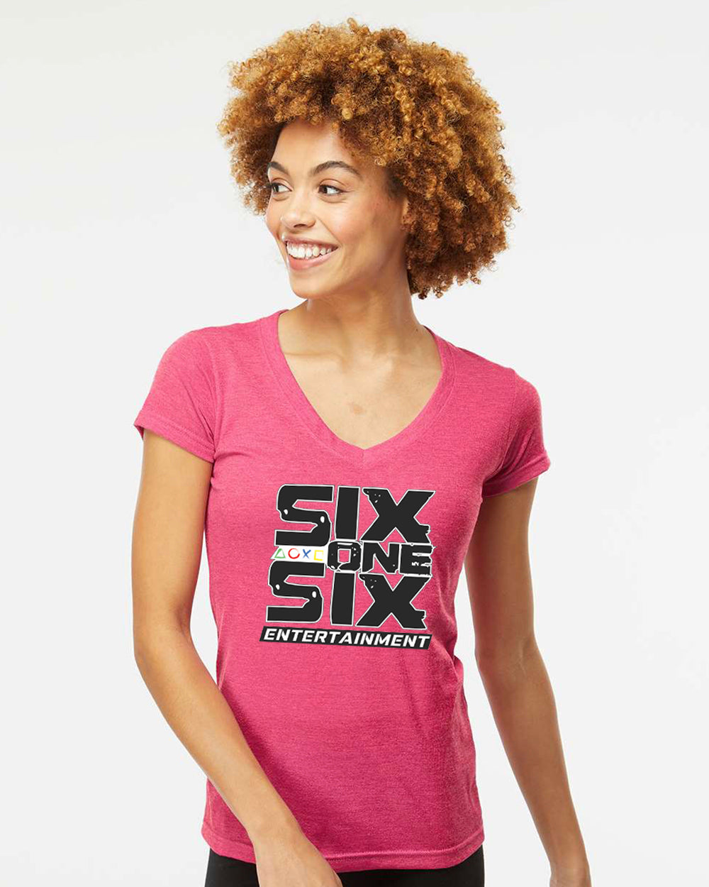 616E - Women's V-Neck