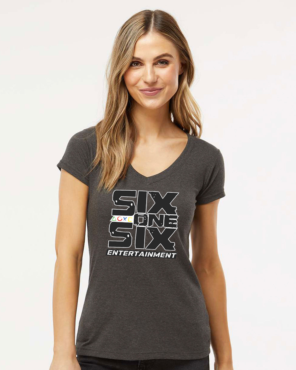 616E - Women's V-Neck