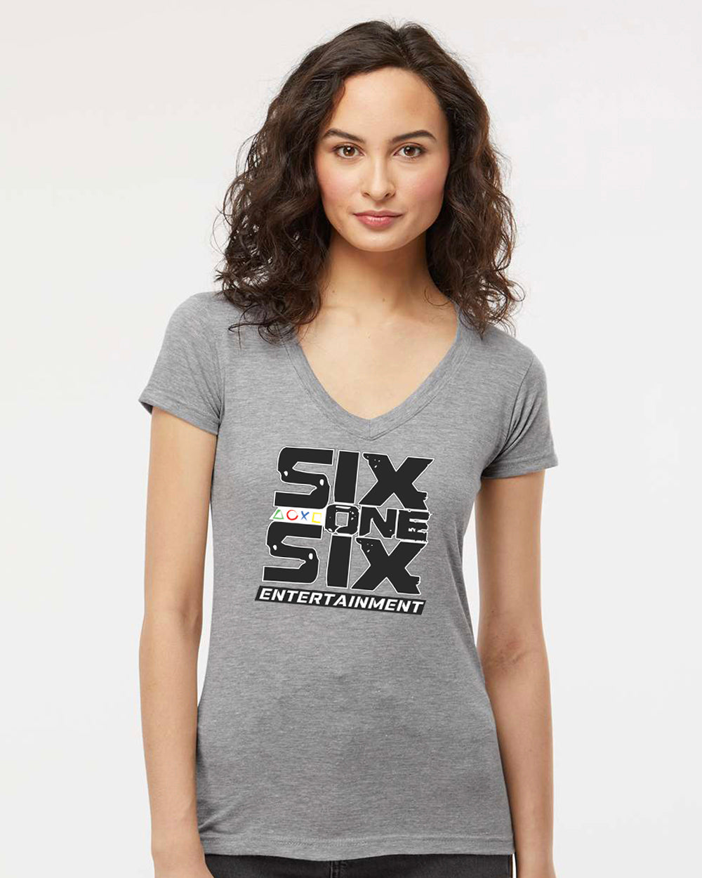 616E - Women's V-Neck