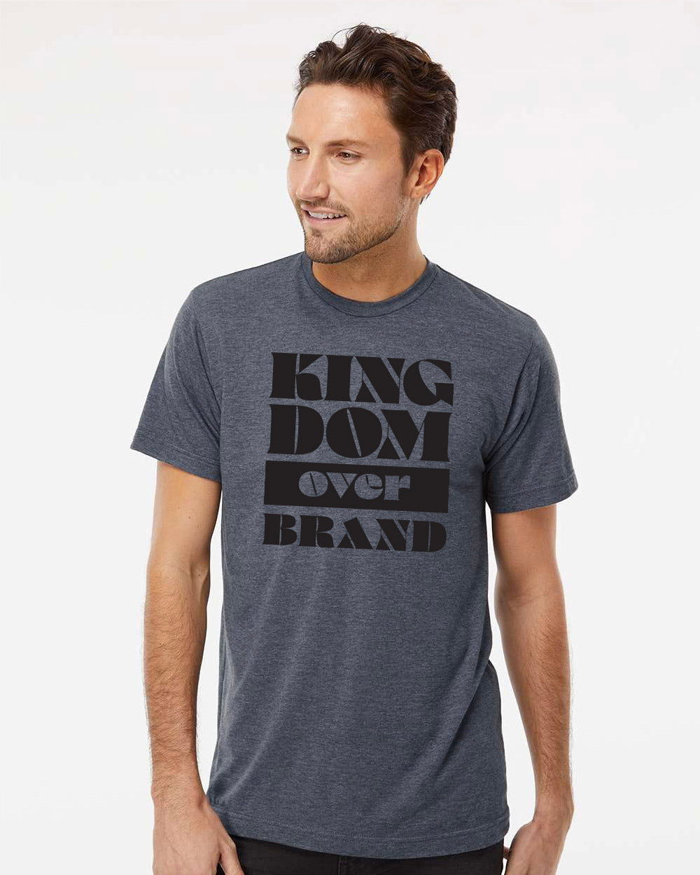 Kingdom Over Brand - Men's Short Sleeve Shirt