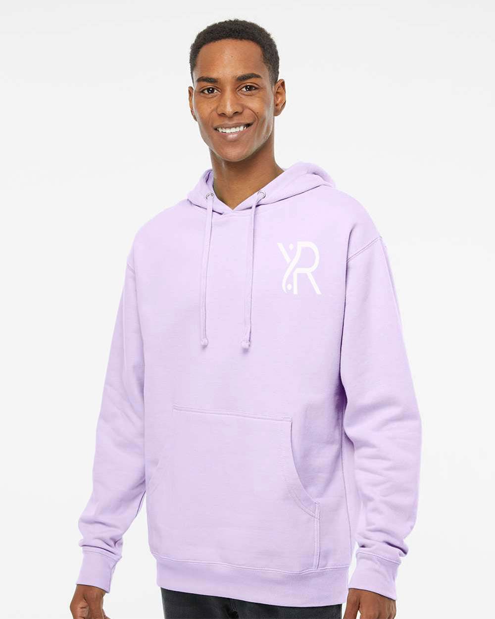 YR - Unisex Hoodie (White Small Chest Logo)