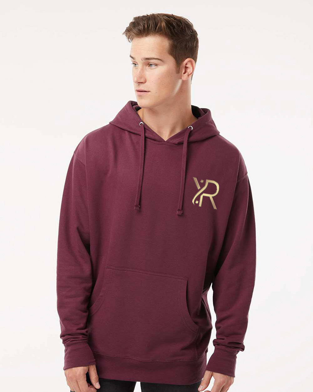 YogaRevolution- Unisex Hoodie (Small Chest Logo)