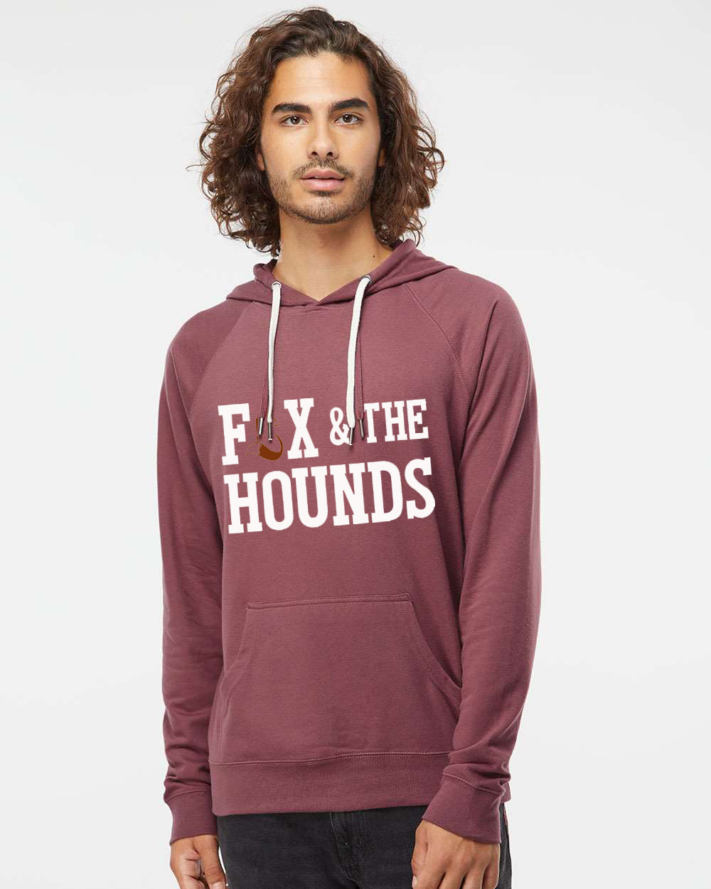 F&H - Lightweight Unisex Hoodie (White Logo)