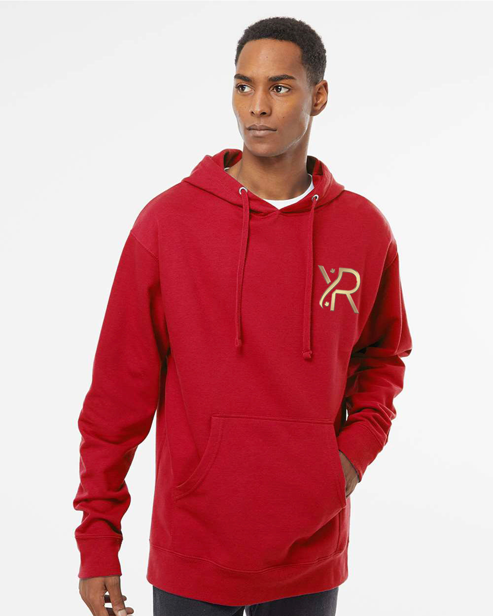 YogaRevolution- Unisex Hoodie (Small Chest Logo)